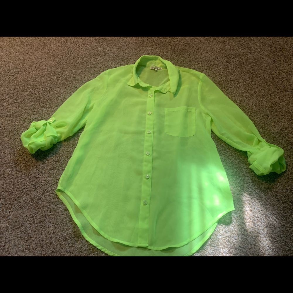 Kirra Sheer Button down